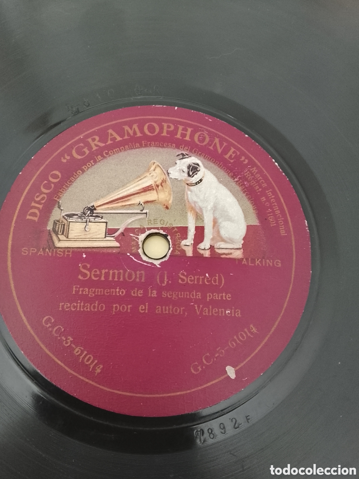 Discos de pizarra: Disco de pizarra la Risa sr.j.serred - Foto 3