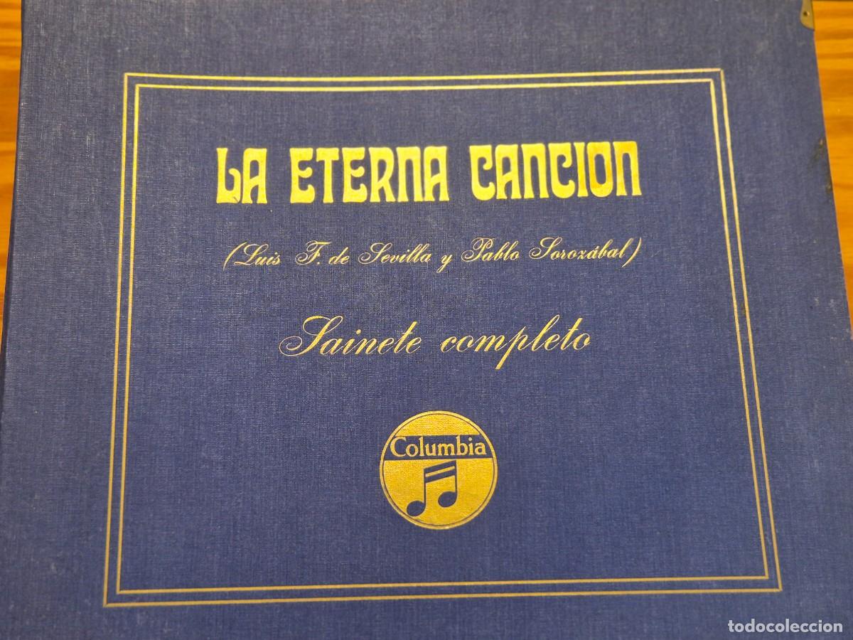 Discos de pizarra: Disco pizarra La Eterna Cancion
