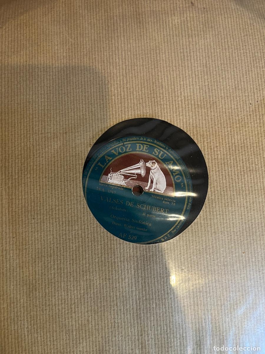 Disques en gomme-laque: &Aacute;lbum disco 78 RPM La Voz de Su Amo Gram&oacute;fono Ode&oacute;n Beethoven, Schubert, Miguel Fleta, Koussevitzky