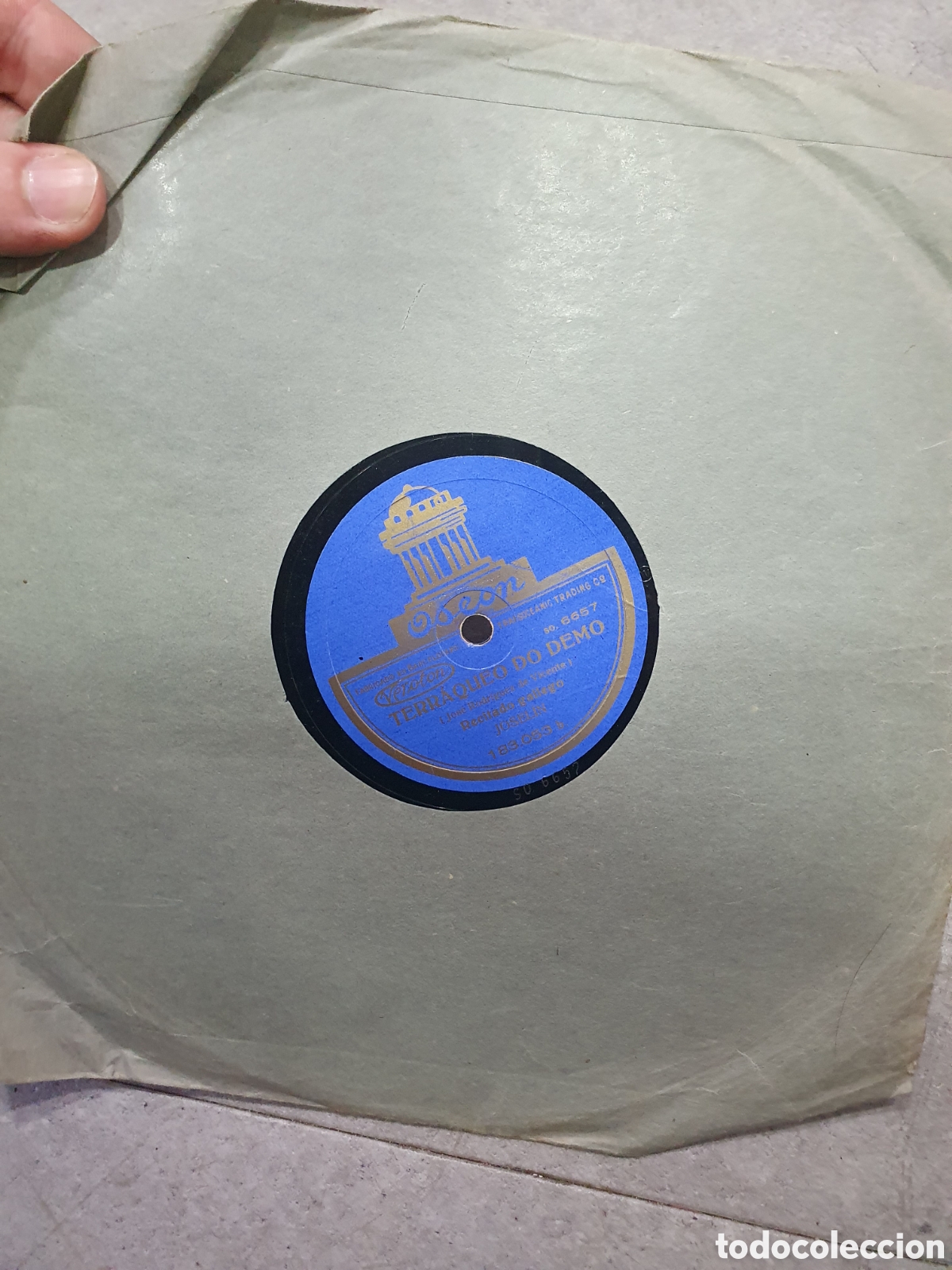 Shellac records: Disco pizarra. Joselin. Cuento gallego. Xan do Caeiro / Terr&aacute;queo do demo