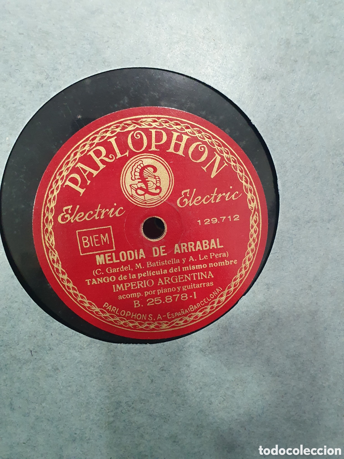 Discos de pizarra: Melod&iacute;a de Arrabal y Ma&ntilde;anita de sol. Disco de pizarra - Foto 1