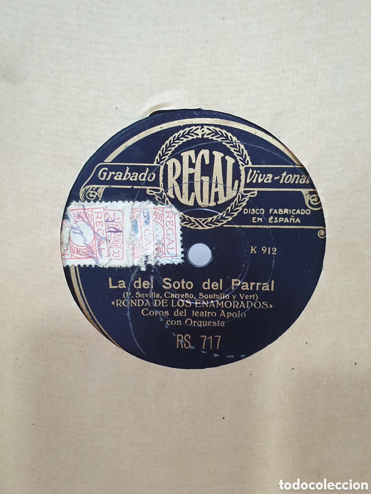 Discos de pizarra: La del Soto del Parral. Disco de pizarra - Foto 2