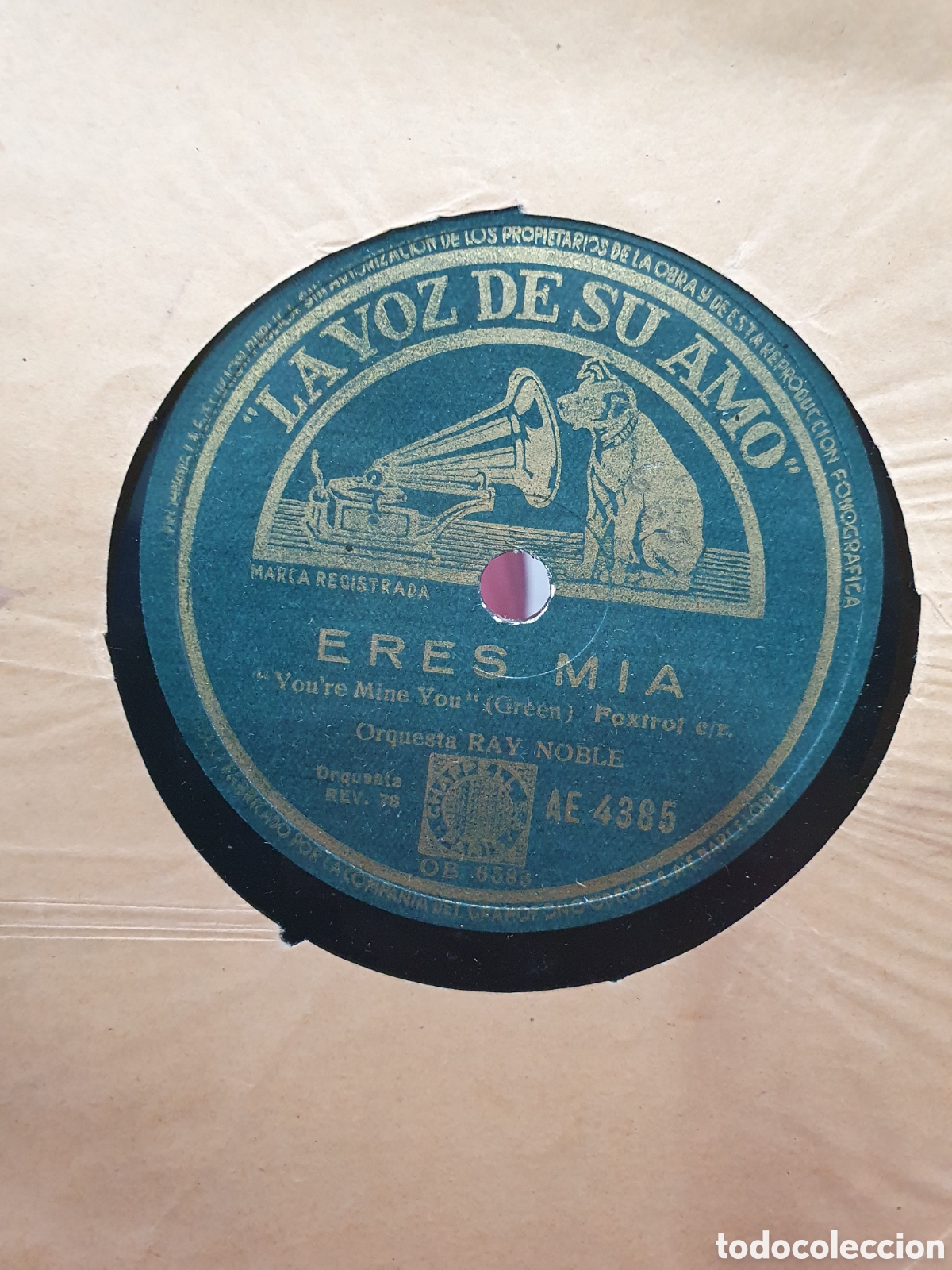 Discos de pizarra: Eres m&iacute;a y c&iacute;rculos de humo. Disco de pizarra - Foto 1