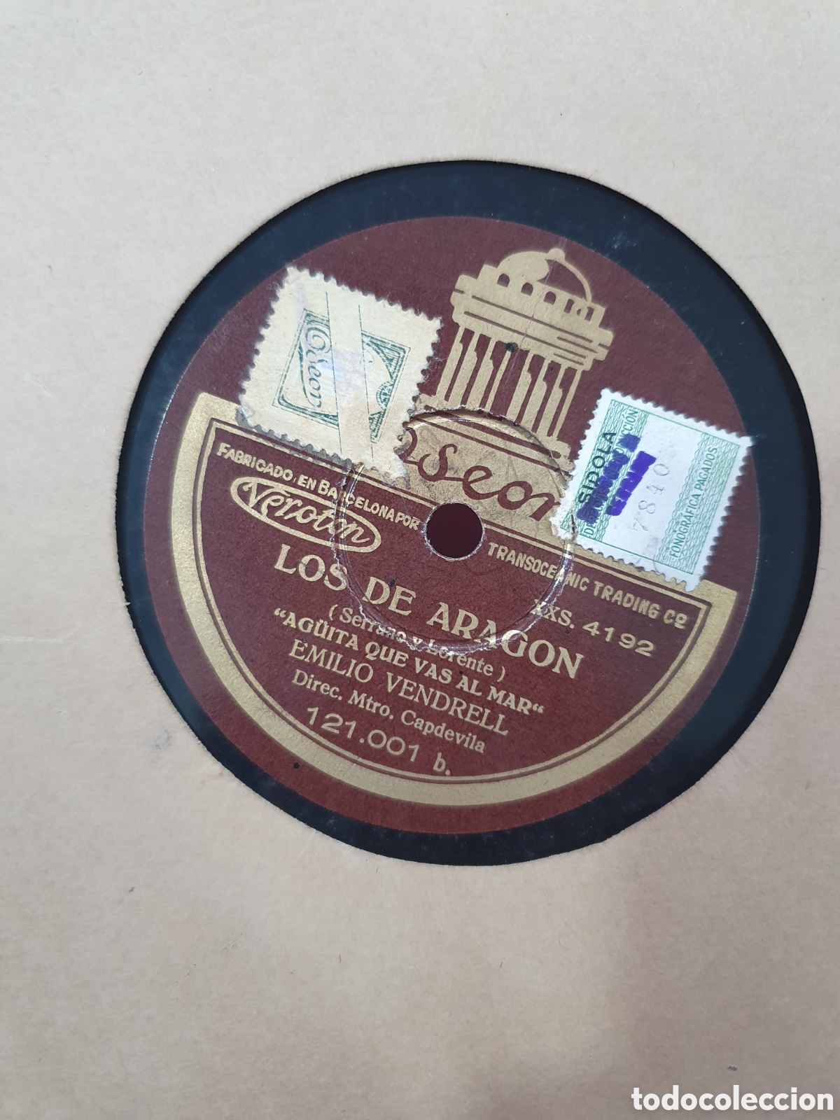 Discos de pizarra: Los de Arag&oacute;n. Disco de pizarra - Foto 2