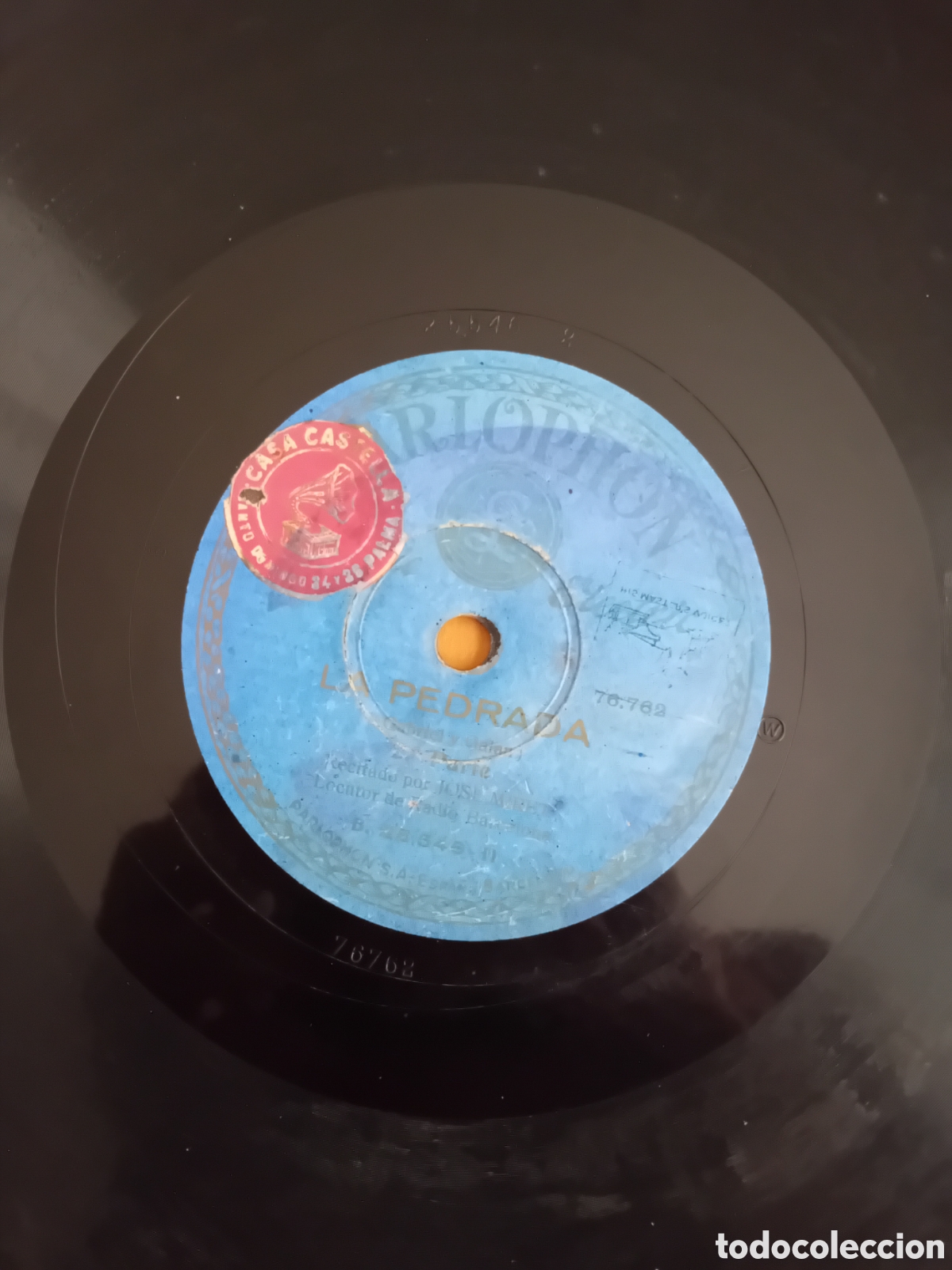 Discos de pizarra: JOSE MIRET. LA PEDRADA - Foto 2