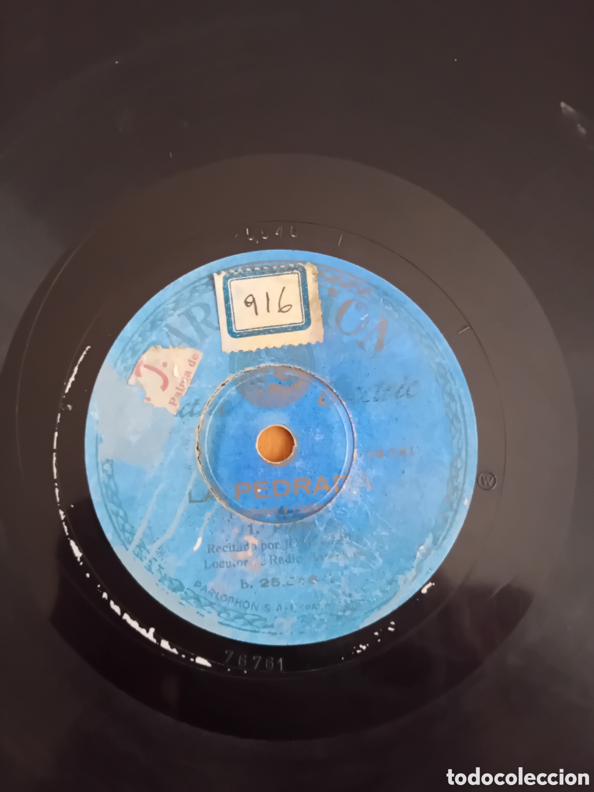 Discos de pizarra: JOSE MIRET. LA PEDRADA - Foto 6