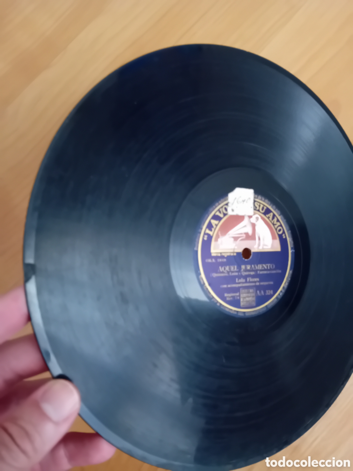 Discos de pizarra: LOLA FLORES. SALERO. AQUEL JURAMENTO - Foto 4