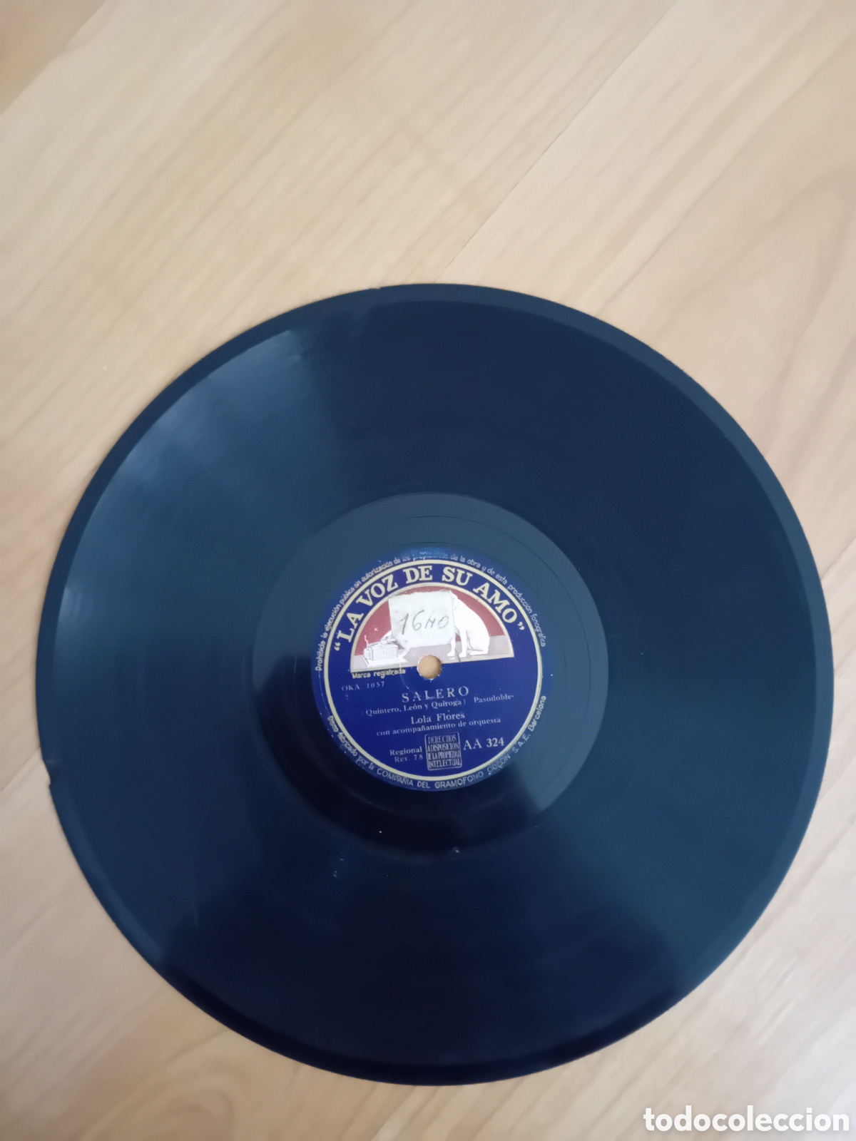 Discos de pizarra: LOLA FLORES. SALERO. AQUEL JURAMENTO - Foto 5