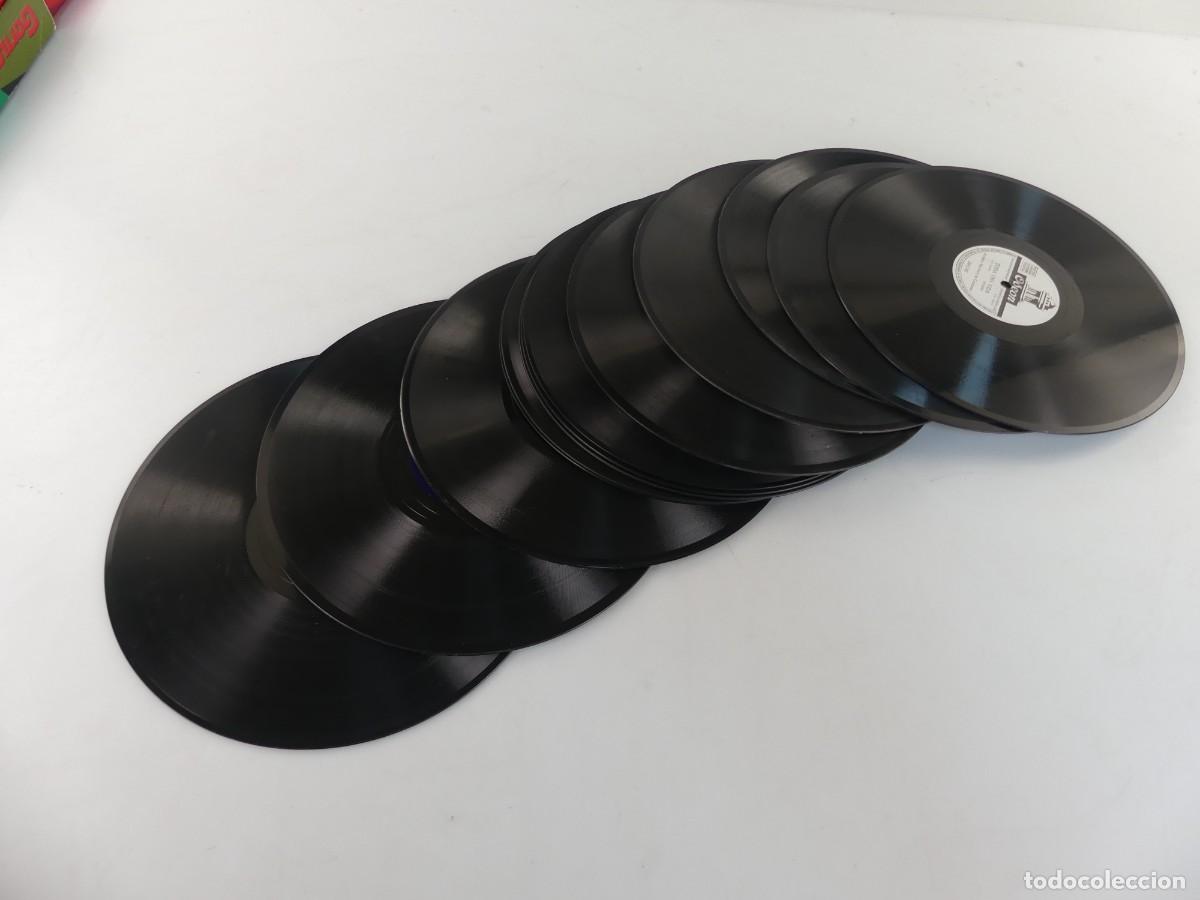 Discos de pizarra: COLECCION LOTE DE 13 DISCOS DE PIZARRA