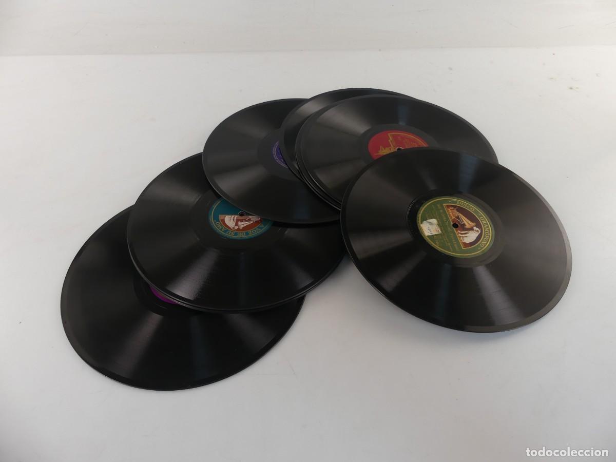 Discos de pizarra: COLECCION LOTE DE 12 DISCOS DE PIZARRA