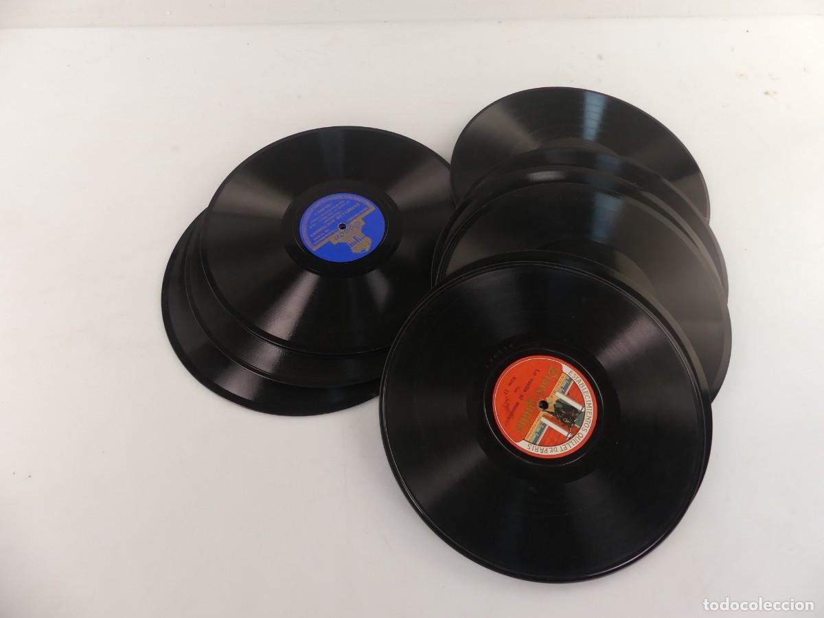 Disques en gomme-laque: COLECCION LOTE DE 12 DISCOS DE PIZARRA