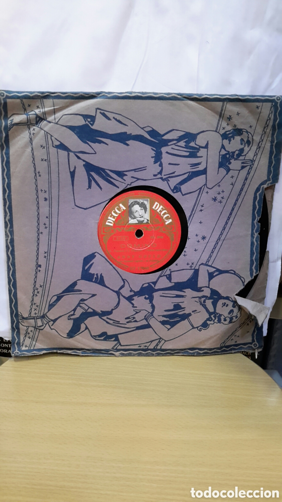 Discos de pizarra: &rdquo;Domino&rdquo; Anny Gould con Raymond Legrand y su Orquesta