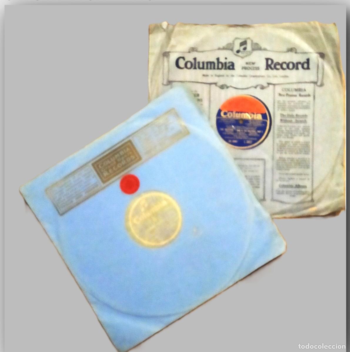 Discos de pizarra: Wagner Cabalgata Valkirias Bayreuth Hoesslin / Bruno Walter Lohengrin Columbia 12&rdquo; Lote x 2
