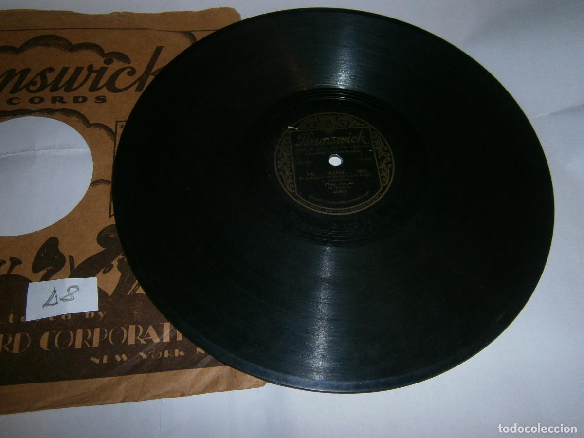 Discos de pizarra: ANTIGUO DISCO PIZARRA - PILAR ARCOS (NO...MABEL...NO- FRINE)