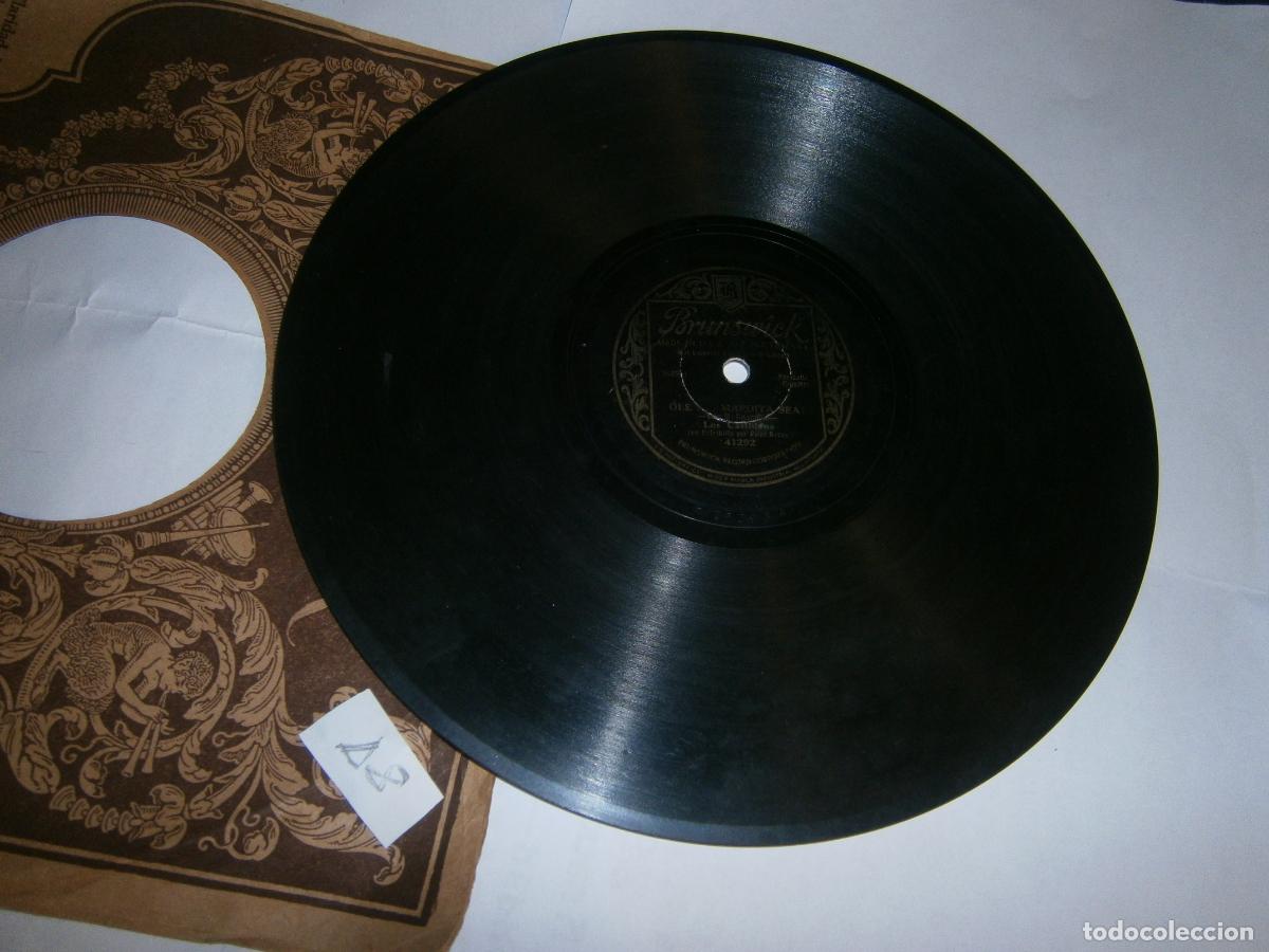 Discos de pizarra: ANTIGUO DISCO PIZARRA - RONDALLA LOS BATURROS (LA COPLA BATURRA - VIVA ARAGON)