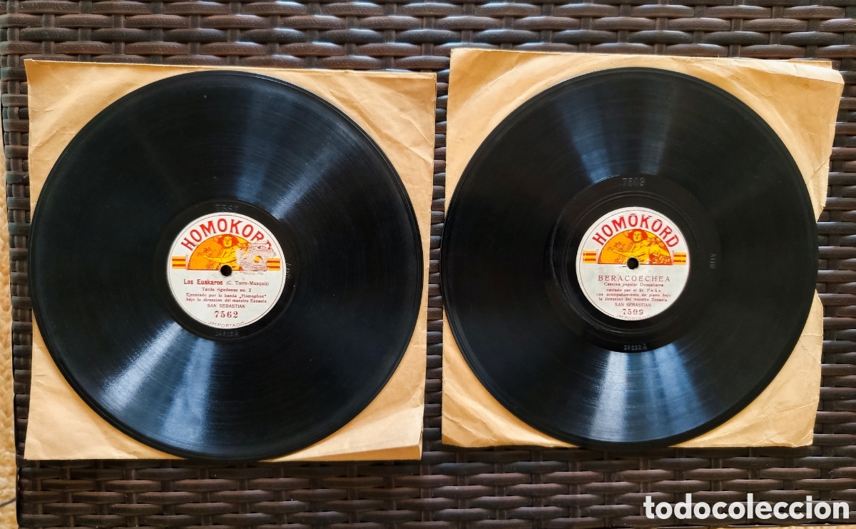 Discos de pizarra: Canciones populares vascas - Foto 2