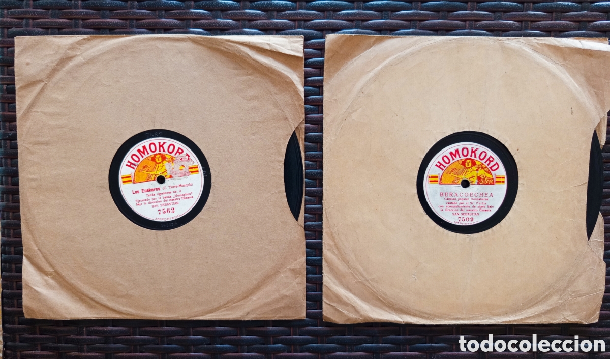 Discos de pizarra: Canciones populares vascas - Foto 4