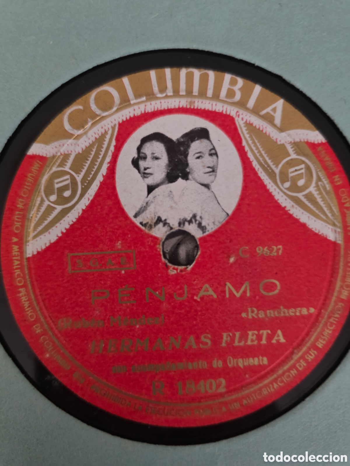 Discos de pizarra: La voz de su amo , 10 discos con estuche original - Foto 6