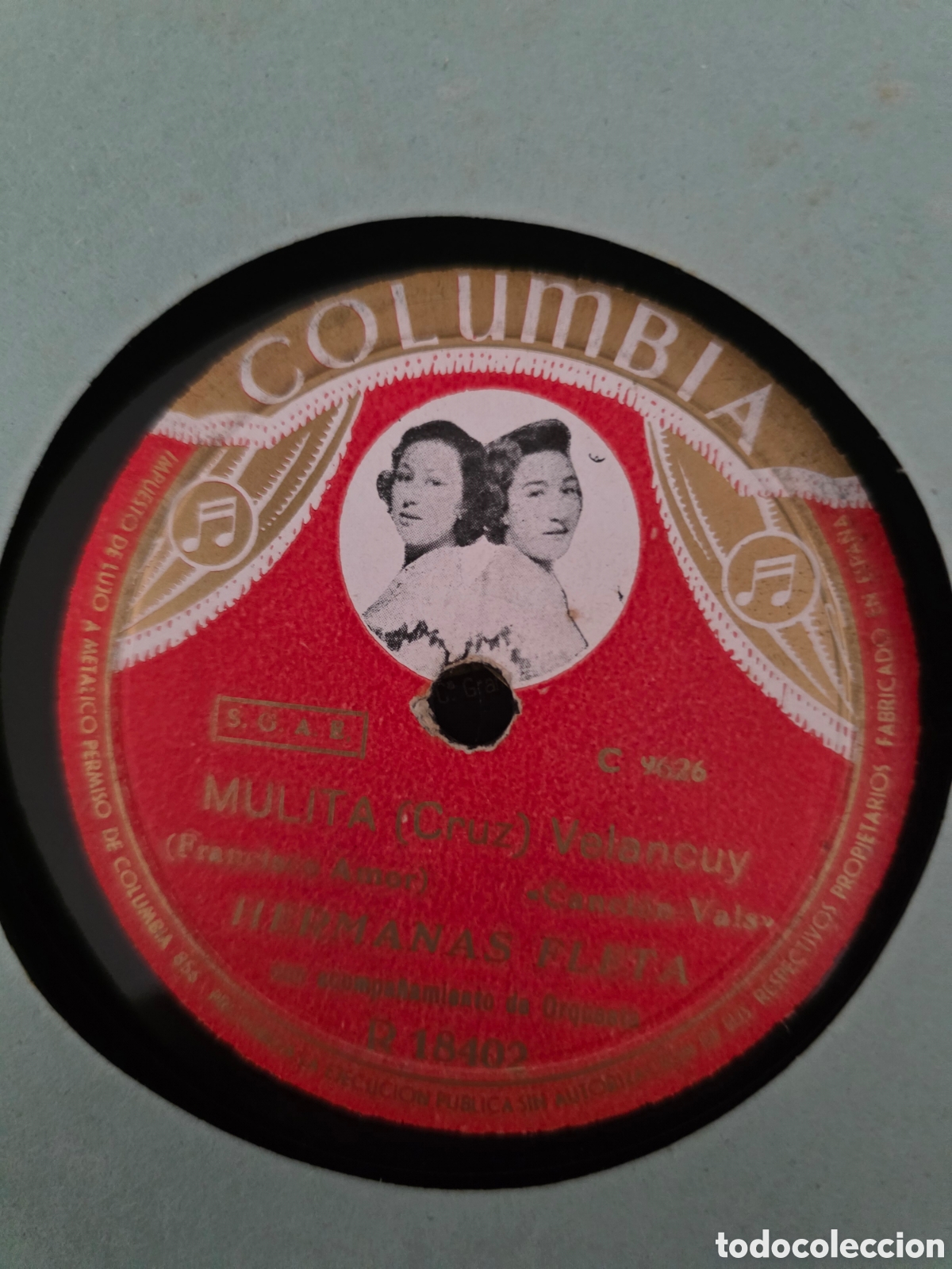 Discos de pizarra: La voz de su amo , 10 discos con estuche original - Foto 7