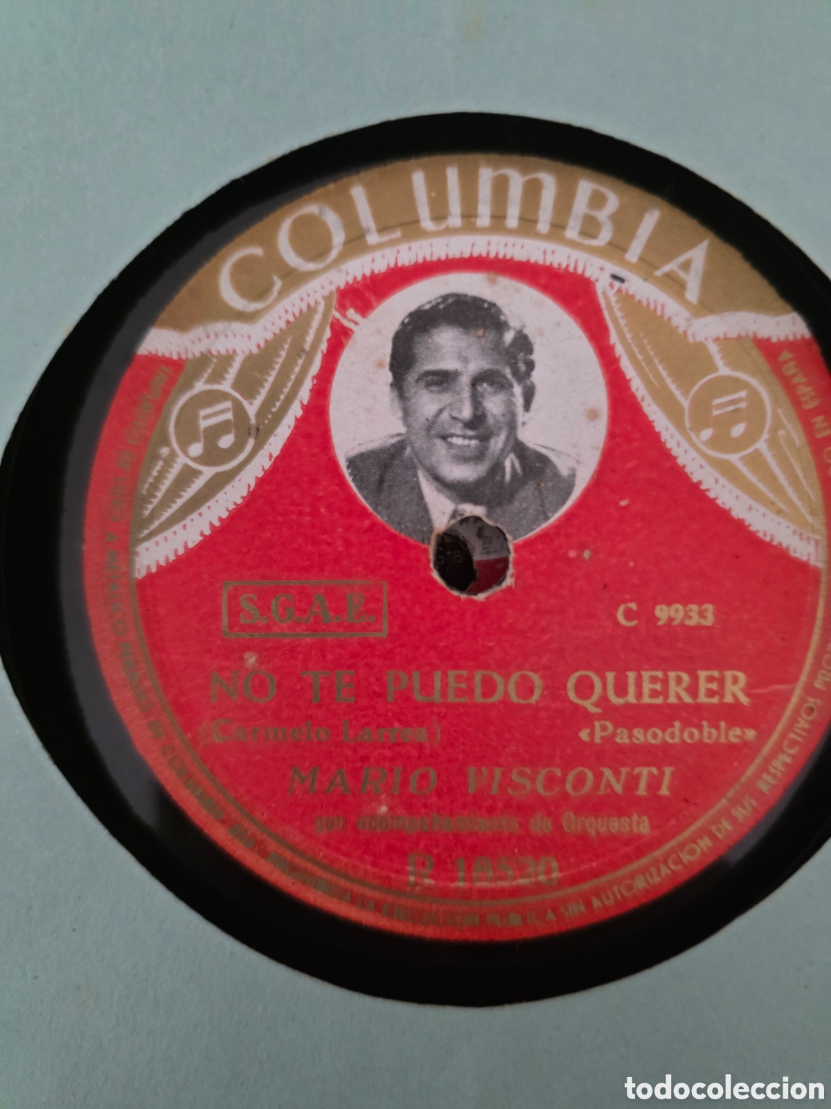 Discos de pizarra: La voz de su amo , 10 discos con estuche original - Foto 9