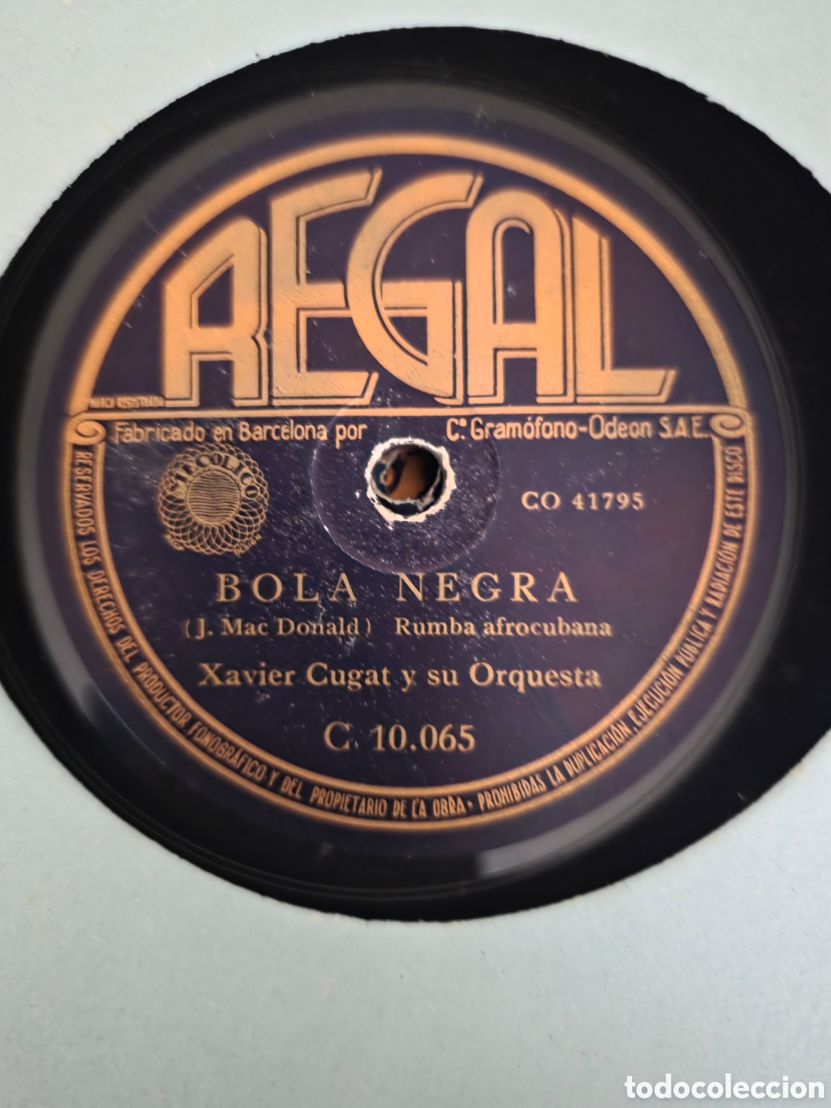 Discos de pizarra: La voz de su amo , 10 discos con estuche original - Foto 12