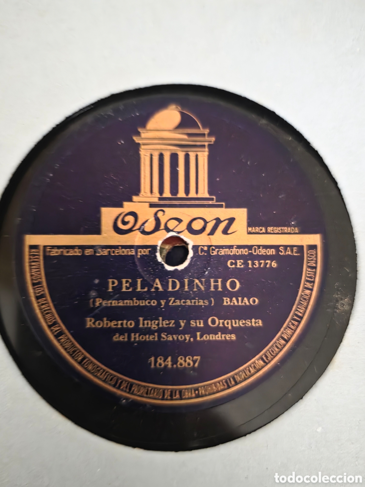 Discos de pizarra: La voz de su amo , 10 discos con estuche original - Foto 18