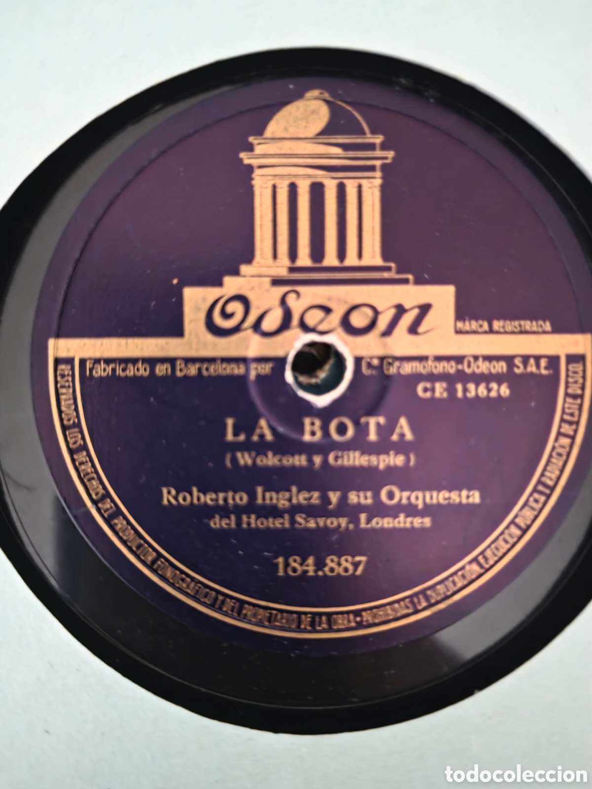 Discos de pizarra: La voz de su amo , 10 discos con estuche original - Foto 19
