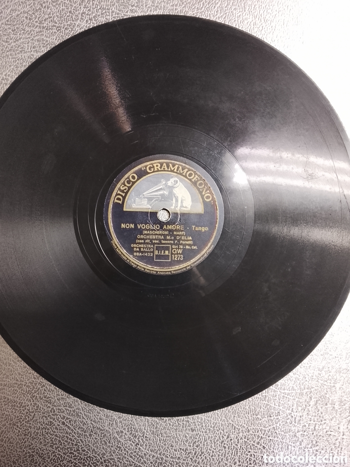 Discos de pizarra: Disco de pizarra demonio biondo tango argentino - Foto 3