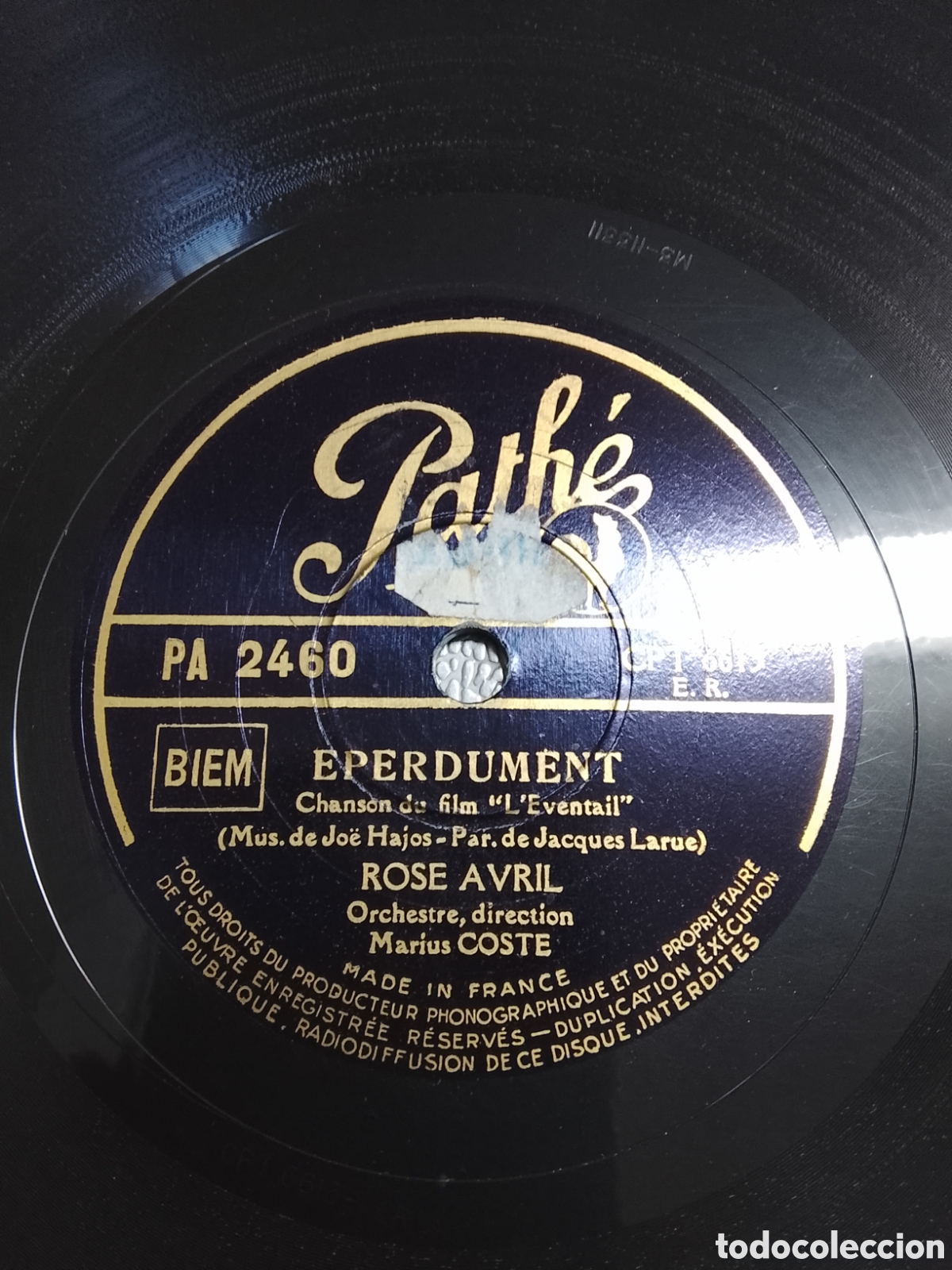 Discos de pizarra: Disco de pizarra Sans paroles Rose Avril - Foto 2