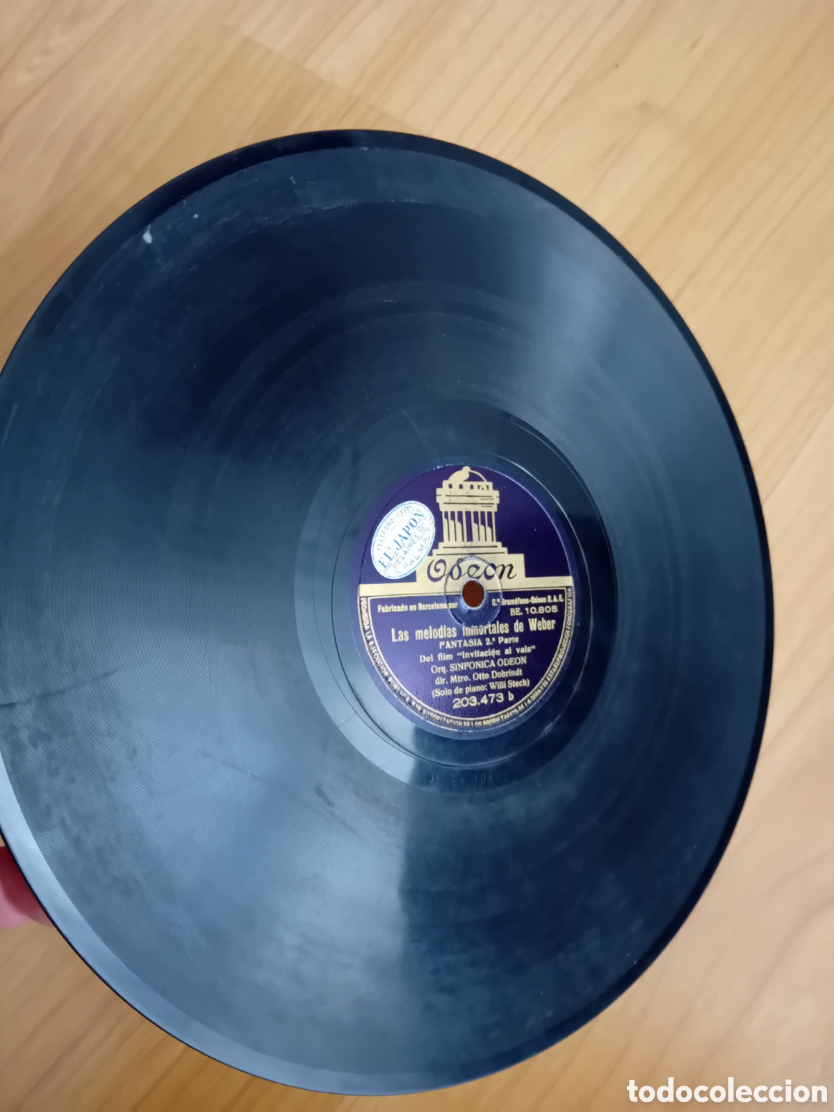 Discos de pizarra: LAS MELODIAS INMORTALES DE WEBER. SINFONICA ODEON - Foto 6