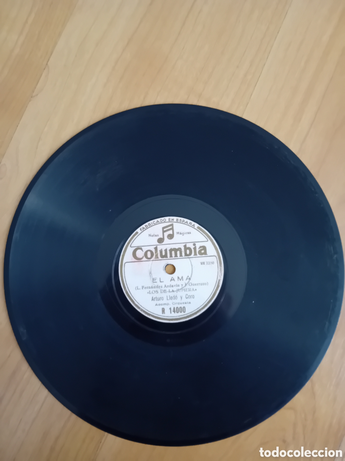 Discos de pizarra: ARTURO LLEDO. MARCOS REDONDO. EL AMA. - Foto 7