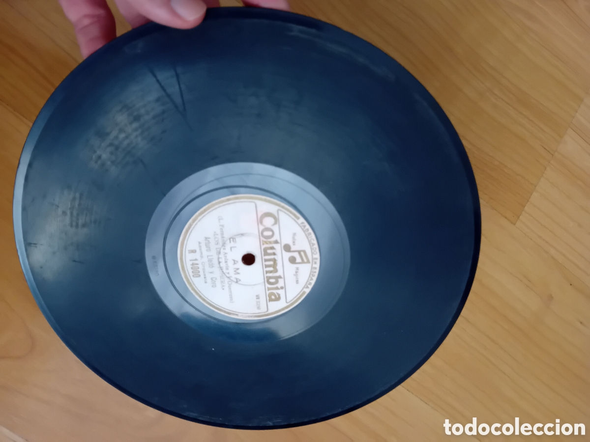 Discos de pizarra: ARTURO LLEDO. MARCOS REDONDO. EL AMA. - Foto 9