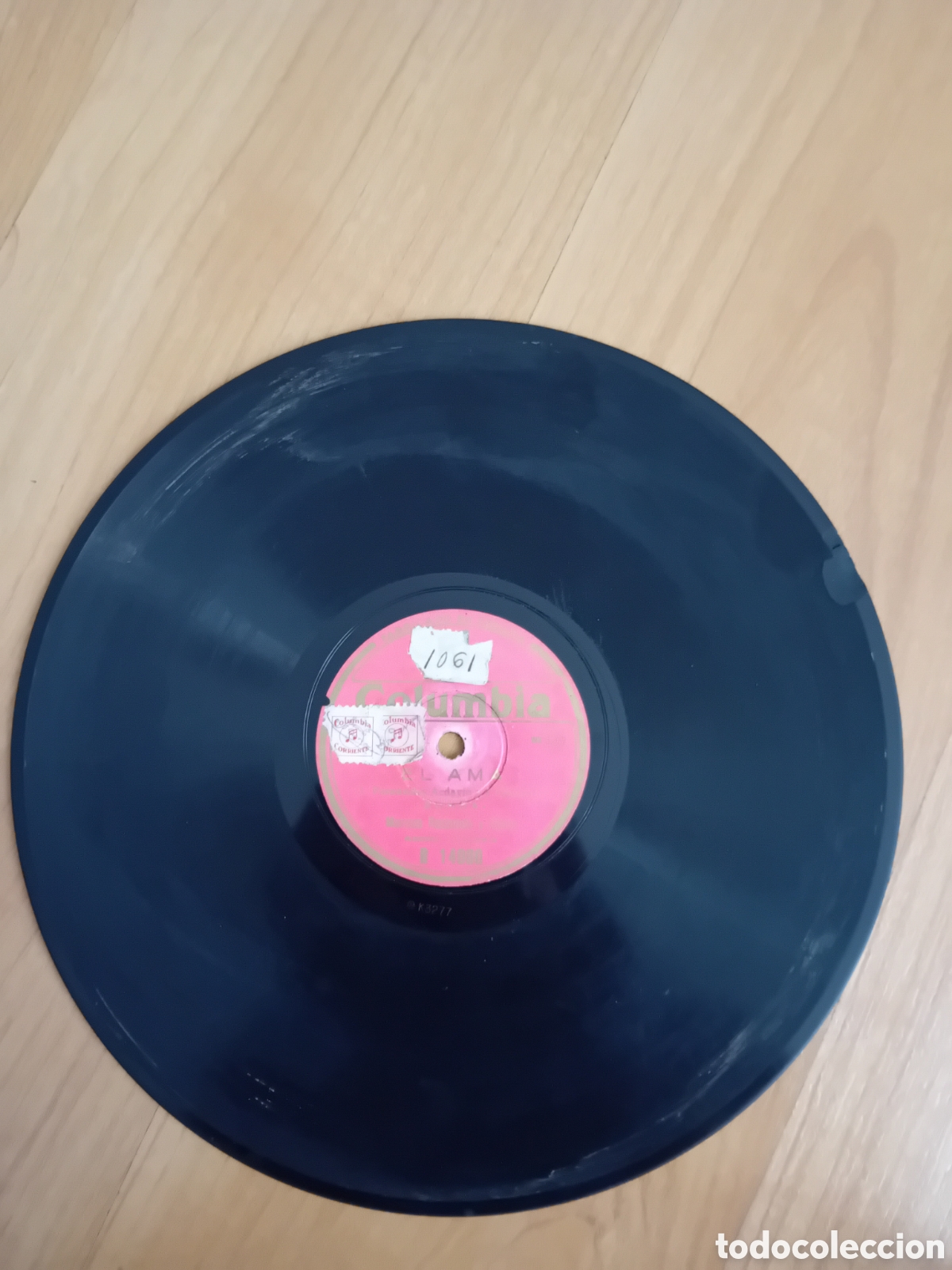 Discos de pizarra: ARTURO LLEDO. MARCOS REDONDO. EL AMA.