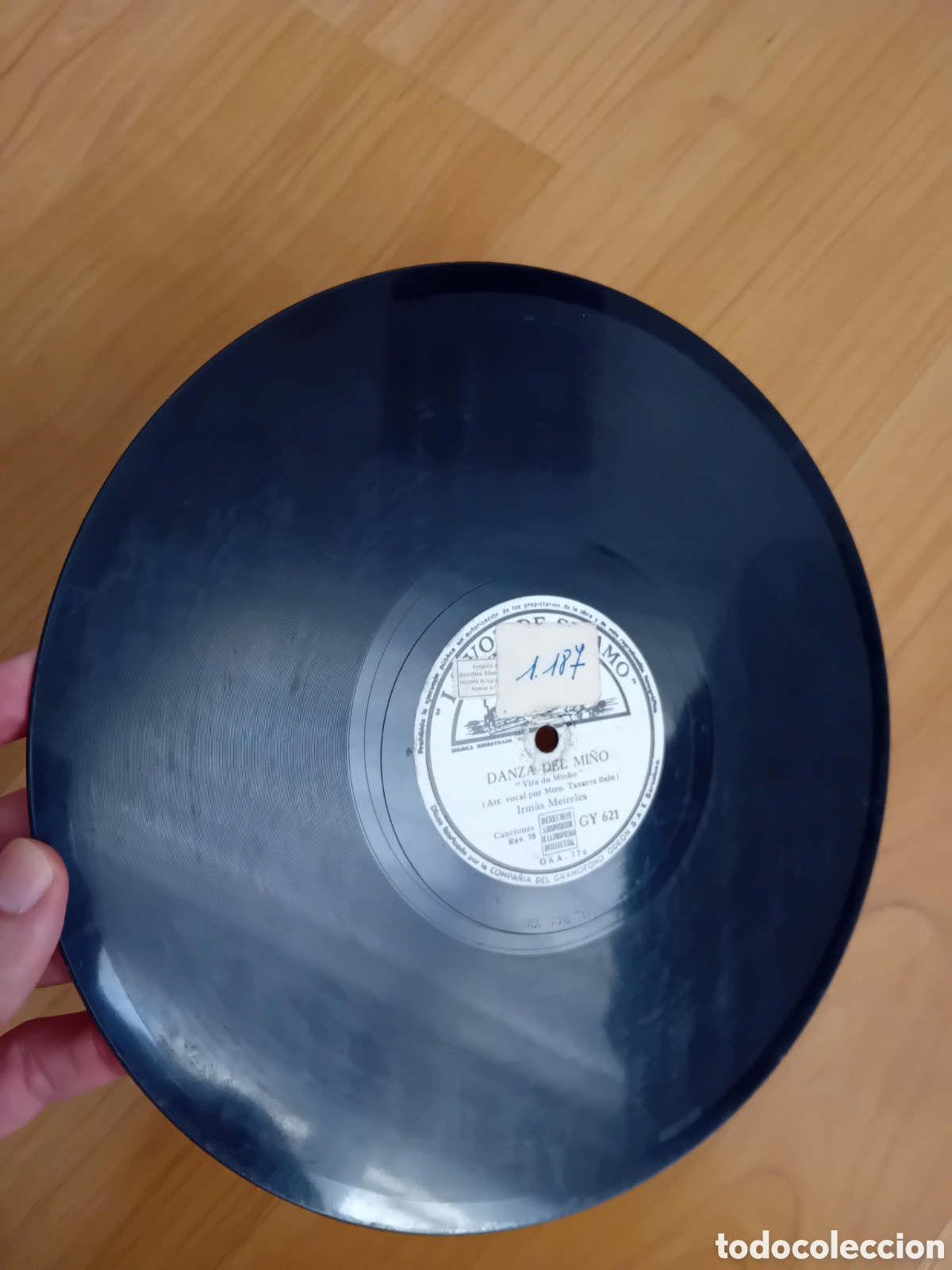 Discos de pizarra: IRMAS MEIRELES. DANZA DEL NI&Ntilde;O. ALECRIM - Foto 6