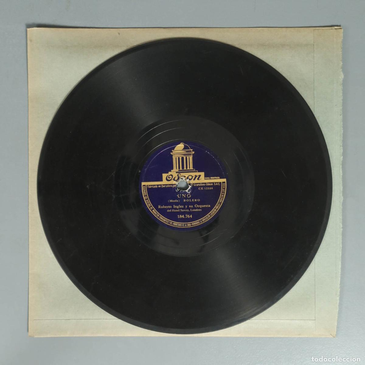 Shellac Records: DISCO DE PIZARRA. UNO. FRENESI. ROBERTO INGLEZ