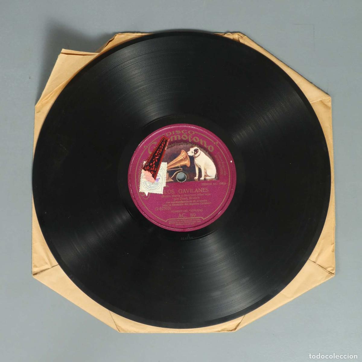 Discos de pizarra: DISCO DE PIZARRA. LOS GAVILANES - Foto 2