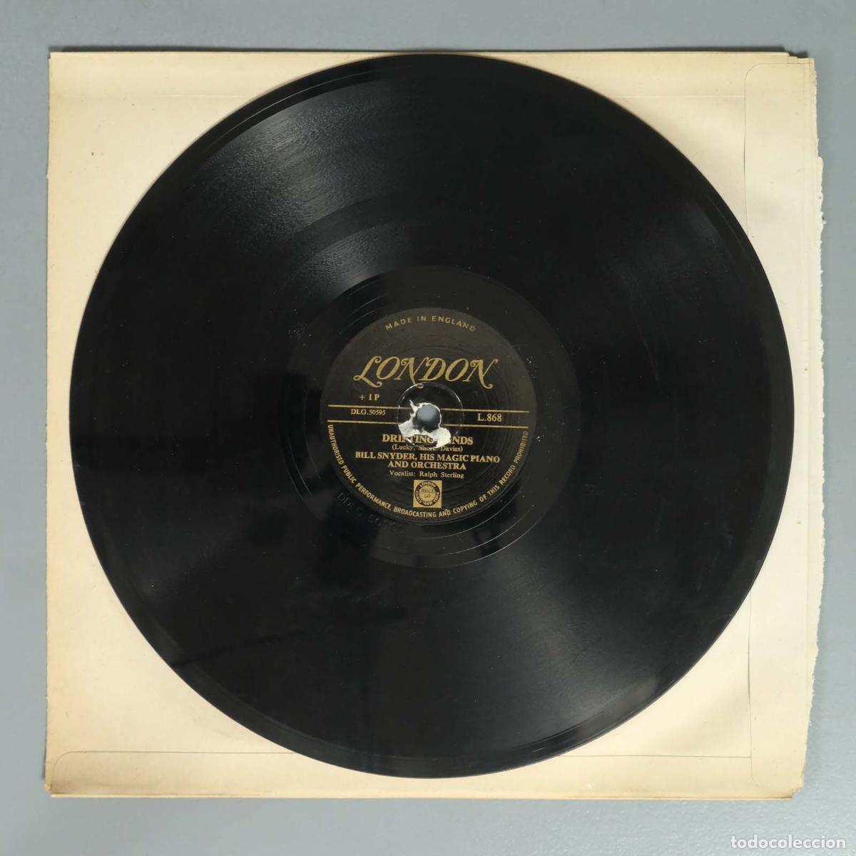 Discos de pizarra: DISCO DE PIZARRA. BEWITCHED. BILL SNYDER - Foto 2