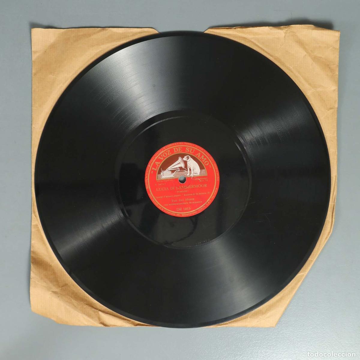 Discos de pizarra: DISCO DE PIZARRA. LUCIA DI LAMMERMOOR.