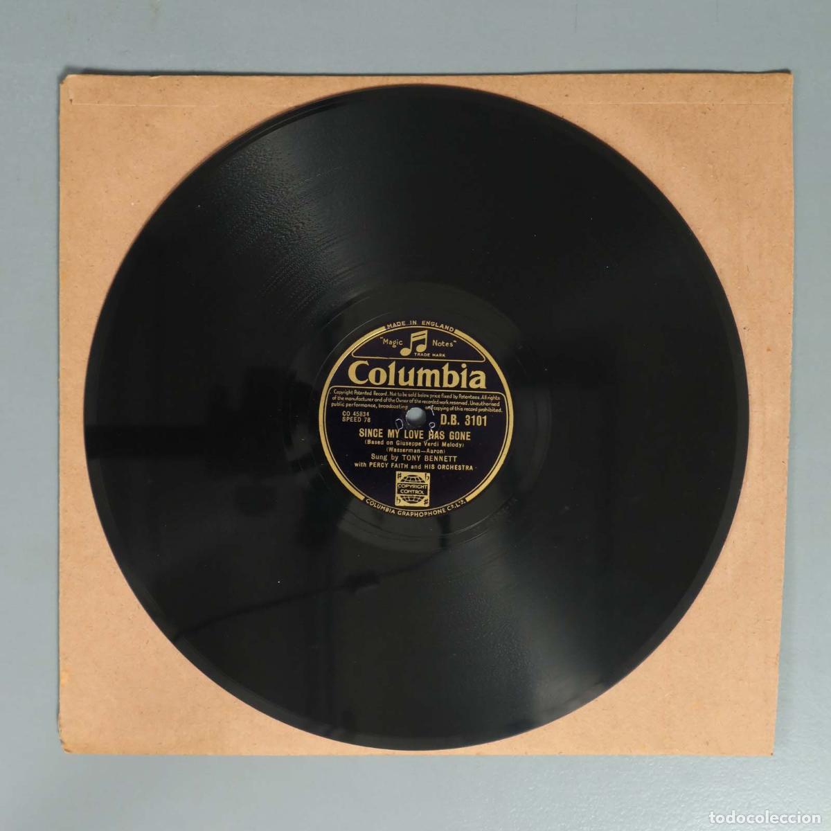 Discos de pizarra: DISCO DE PIZARRA. SOMEWHERE ALONG THE WAY. TONY BENNETT - Foto 2