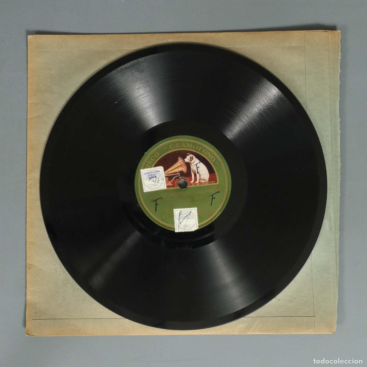 Discos de pizarra: DISCO DE PIZARRA. MERCEDES SER&Oacute;S: ROSA DE MADRID