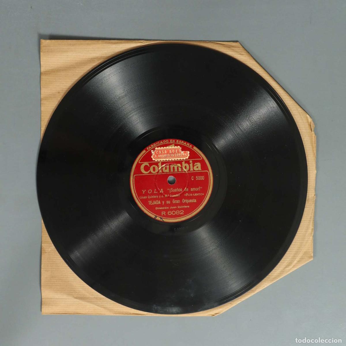 Discos de pizarra: DISCO DE PIZARRA. YOLA. TEJADA.