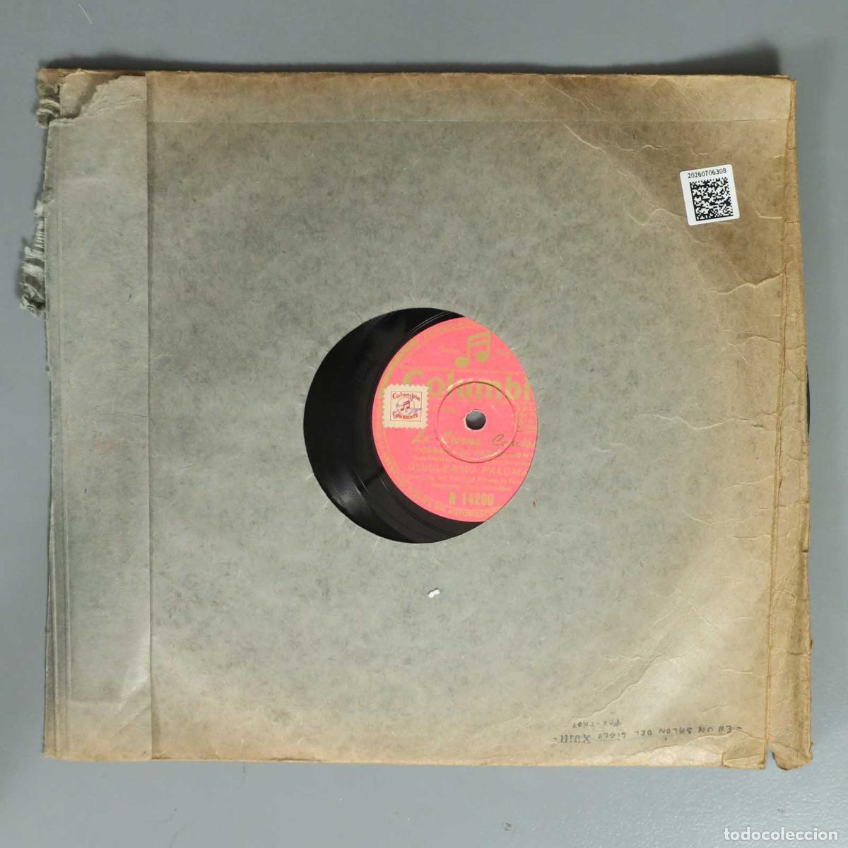 Discos de pizarra: DISCO DE PIZARRA. La Eterna Canci&oacute;n . GUILLERMO PALOMAR - Foto 2