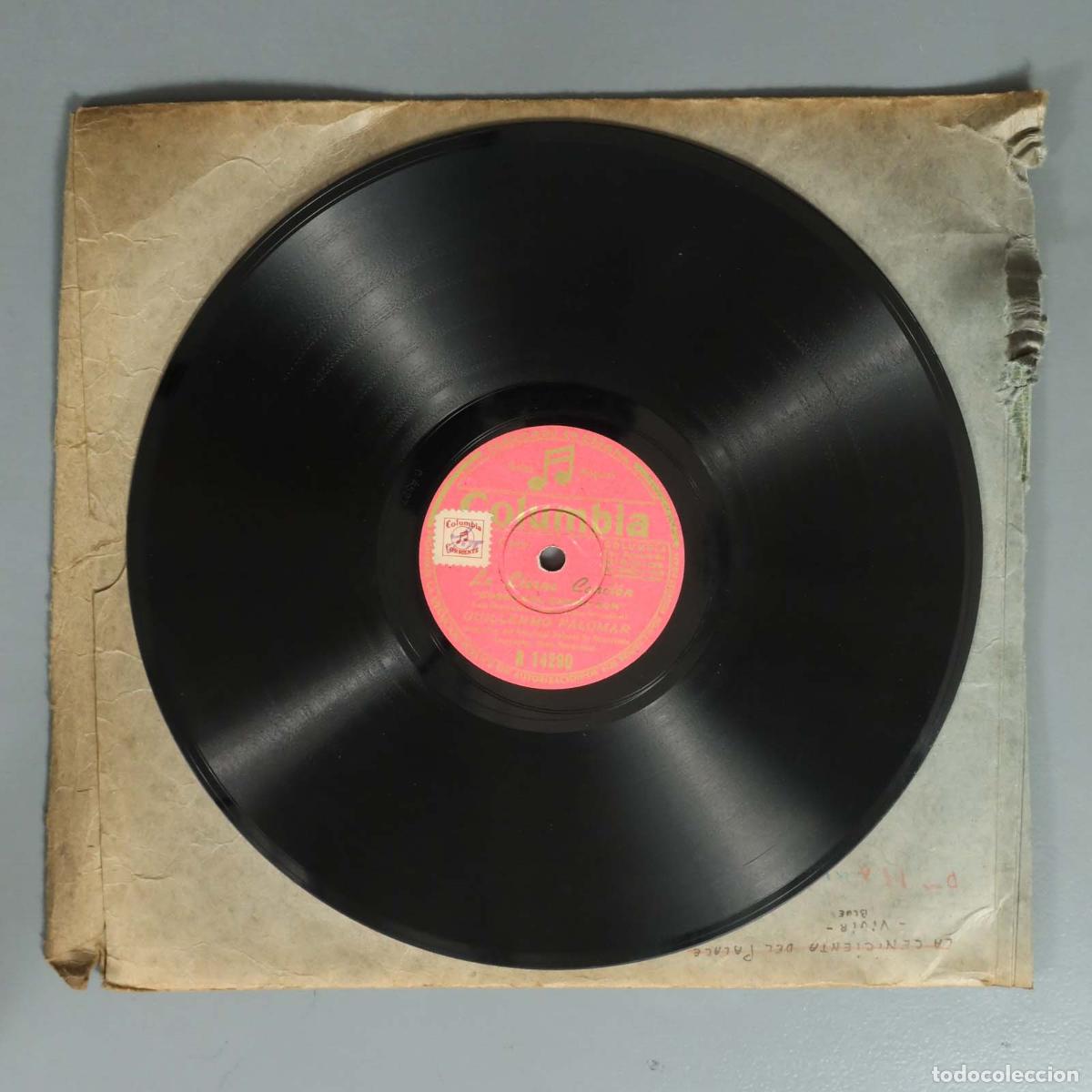 Discos de pizarra: DISCO DE PIZARRA. La Eterna Canci&oacute;n . GUILLERMO PALOMAR - Foto 3