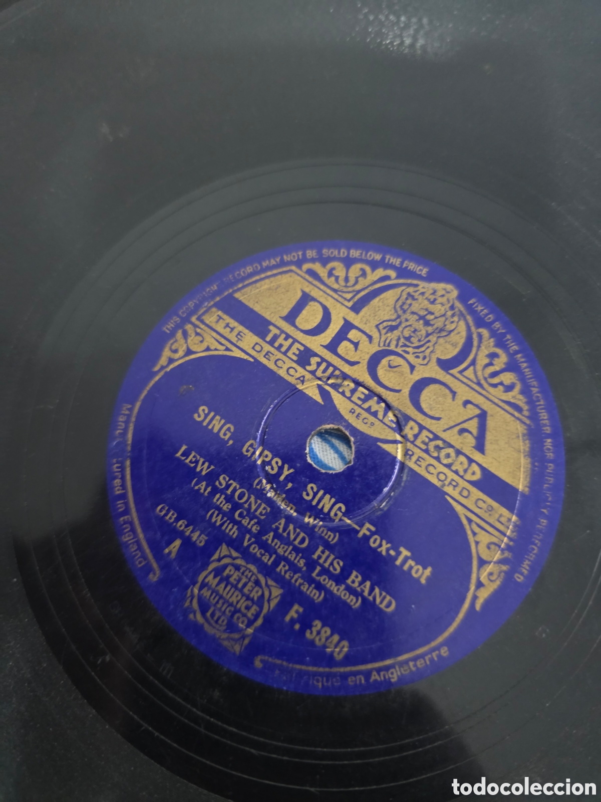 Discos de pizarra: Lote discos pizzara antiguos - Foto 7