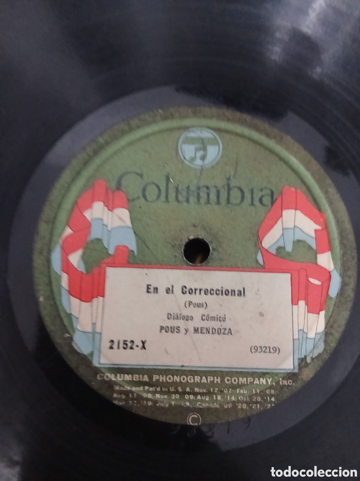 Discos de pizarra: Disco Cubano Pous Y Llaurad&oacute; - Foto 2
