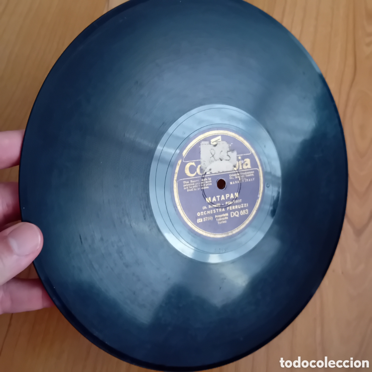 Discos de pizarra: ORCHESTRA FERRUZZI. ZUCCHETE ZU. MATAPAN - Foto 3