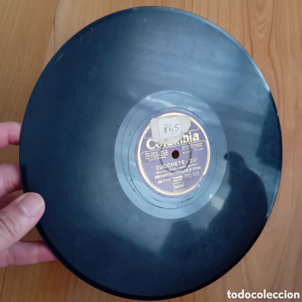 Discos de pizarra: ORCHESTRA FERRUZZI. ZUCCHETE ZU. MATAPAN - Foto 6
