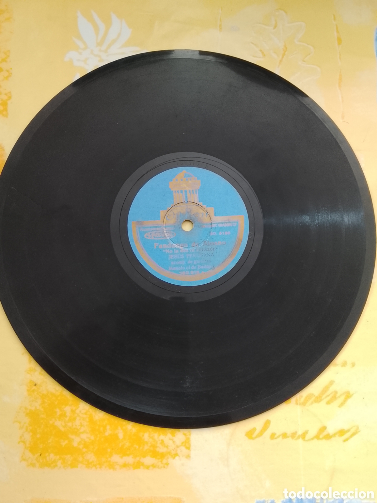 Discos de pizarra: Disco de pizarra fandango de Alonso Jes&uacute;s peroSanz - Foto 2