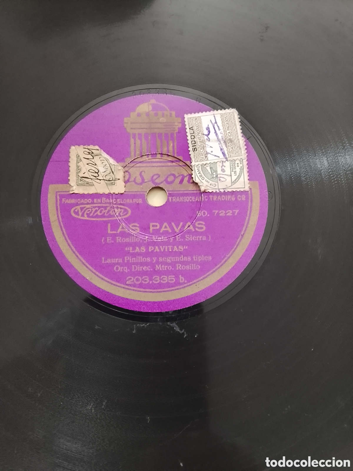 Discos de pizarra: Disco de pizarra las pavas - Foto 3