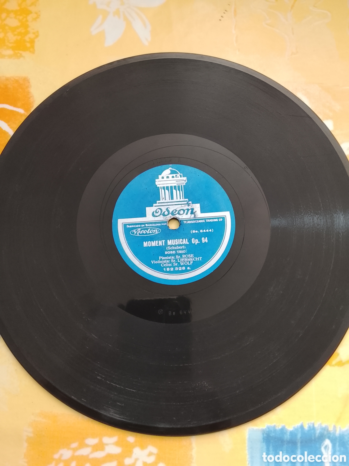 Discos de pizarra: Disco de pizarra moment musical Rose tr&iacute;o - Foto 2